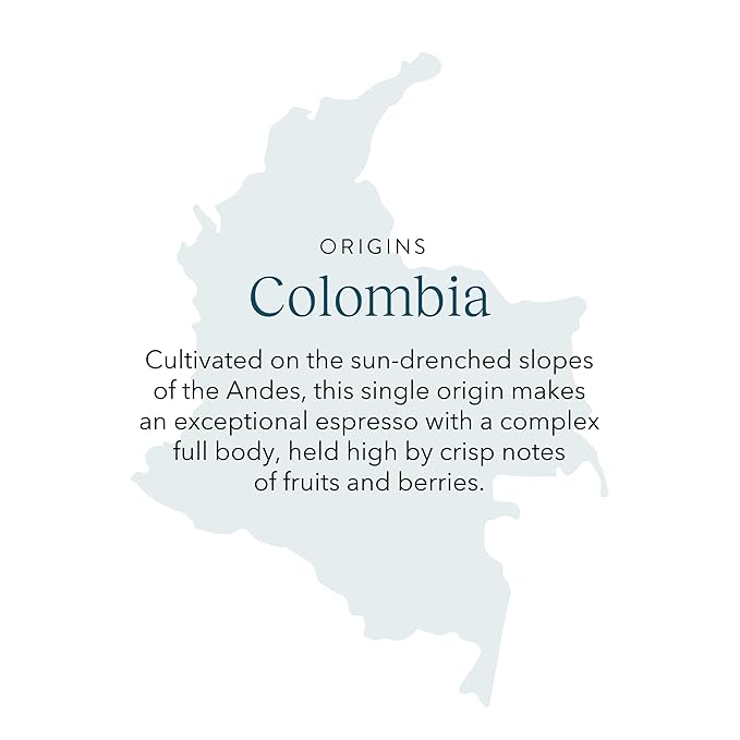 Cru Kafe Colombian USDA Organic Espresso Coffee Capsules (50 Pods) Fairtrade Coffee Pods Compatible
