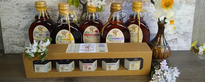Lavender Maple Syrup - For Pancakes and Waffles ??Made With Pure Maple Syrup And Natural Flavor