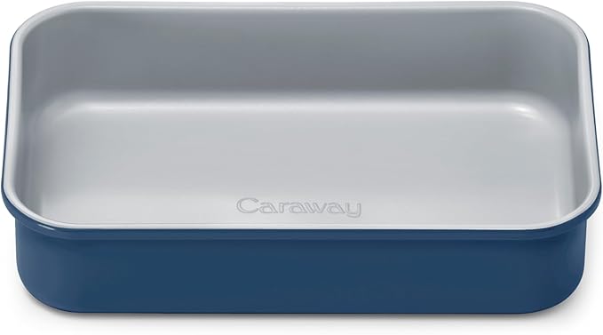 Caraway Nonstick 9??x 6.5??Small Rectangle Baking Pan ??Non-Toxic, PTFE & PFOA Free ??Aluminized