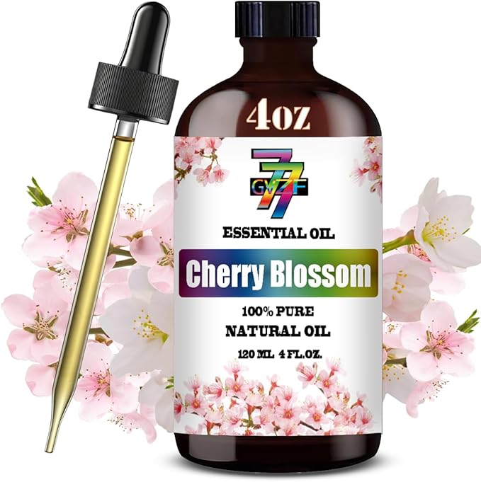 Cherry Blossom Essential Oil (4 oz/120 ml) ??Cherry Blossom Oils for Aromatherapy, diffusers