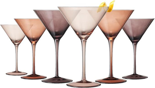 Venus Glasses Luxury Glassware - Set of 6 - Everyday, Holiday Gift Her, Mom, Wife, Girlfriend