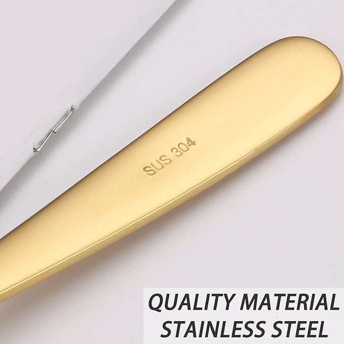Large Serving Spoon, Stainless Steel Catering Serving Utensils for Party Buffet Dinner Banquet