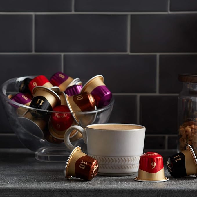 Peet's Coffee, Medium Roast Espresso Capsules, Compatible with Nespresso Original Machine