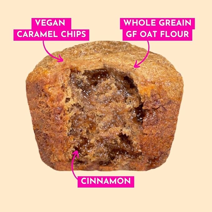 GoNanas Salted Caramel Oat Flour Banana Bread Mix, Suitable for Plant Based Vegan Diets, Gluten