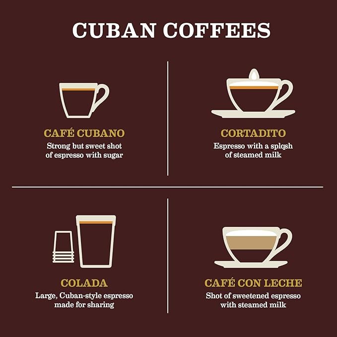 Gaviña Old Havana Espresso Whole Bean Coffee - Medium-Dark Roast, 100% Arabica, Nutty and Sweet