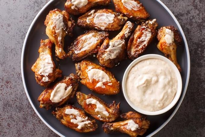 Premium | Parmesan Garlic Chicken Wing Rub Seasoning | Large Shaker | Fat Free | Saturated Fat Free