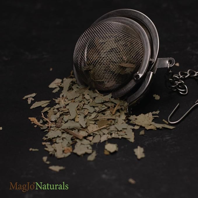 MagJo Naturals Dried Eucalyptus Leaf Cut & Sifted (16 Oz) Herbal Tea, Packaged in the USA with