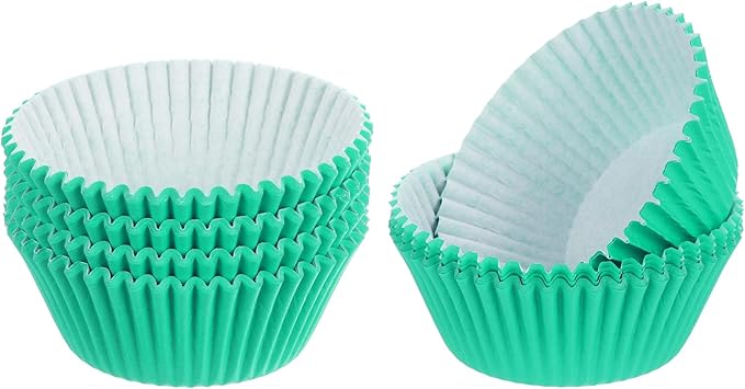 uxcell 300 Pcs Cupcake Liners, Muffins Paper Baking Cups Wrappers Standard Greaseproof for Baking