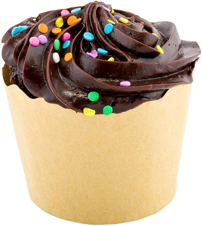 Restaurantware Panificio Premium 3 oz Kraft Paper Mini Baking Cup: Paper Baking Cups Perfect for