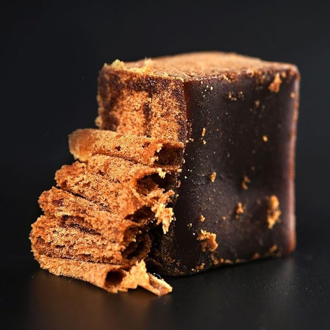 handmade dark brown sugar period 250g 8.81oz