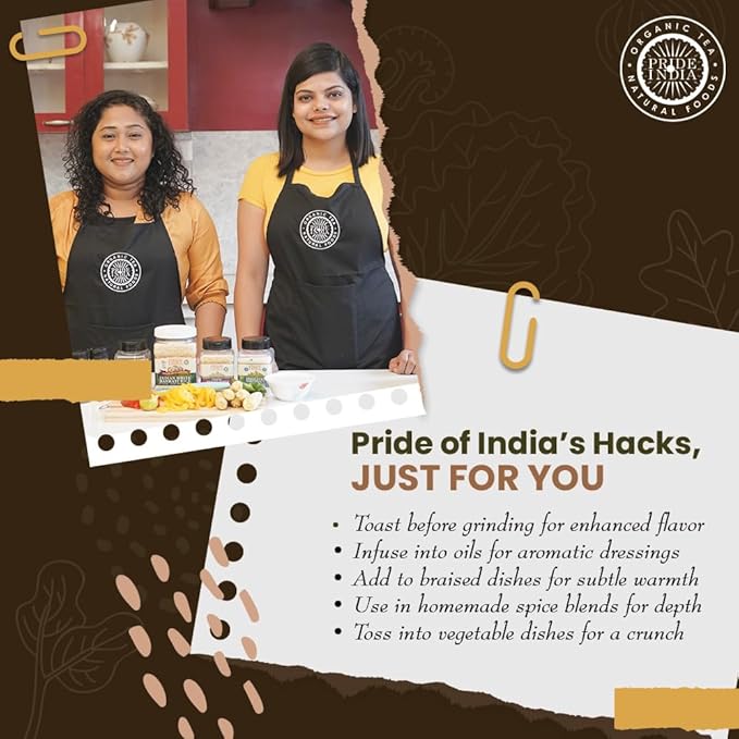 Pride of India – Coriander Seed Whole – Fresh & Gourmet Indian Whole Spice – Good for