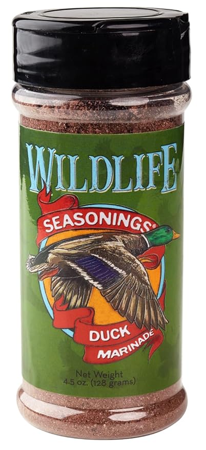 Wildlife Seasonings Duck Marinade – Gourmet Blend for Wild Game, Roast Duck & Beef | Dry Marinade