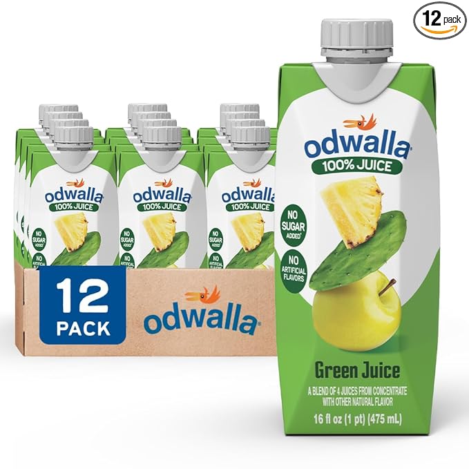 Odwalla Green Juice ??Green Drink with Nopal Cactus, Apple, Orange & Pineapple ??Natural
