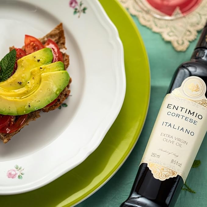 Entimio Cortese +700 mg/kg Polyphenol Rich Organic Extra Virgin Olive Oil, New 2024-2025 Early