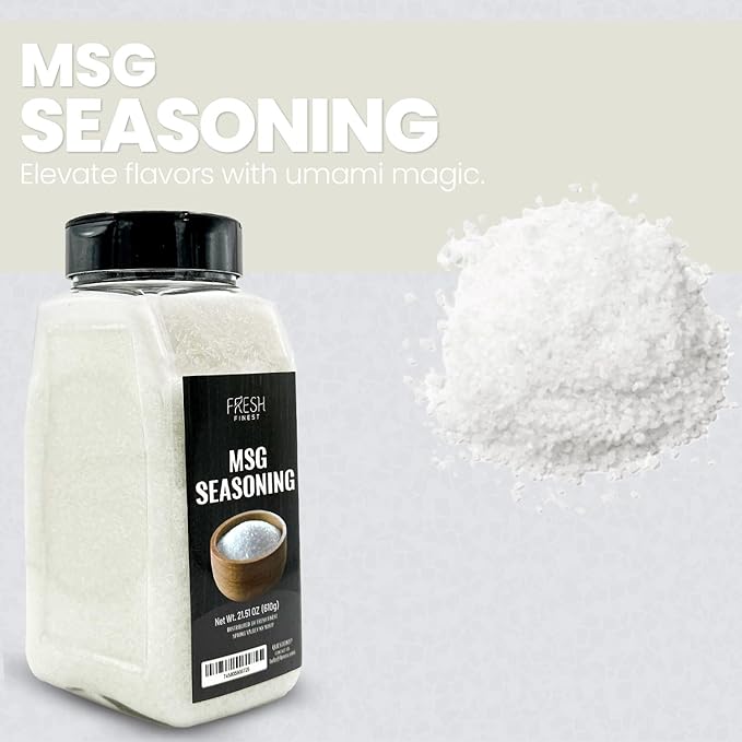 Fresh Finest MSG Seasoning ??21.51oz MSG Powder ??Monosodium Glutamate Powder ??Pure Flavor