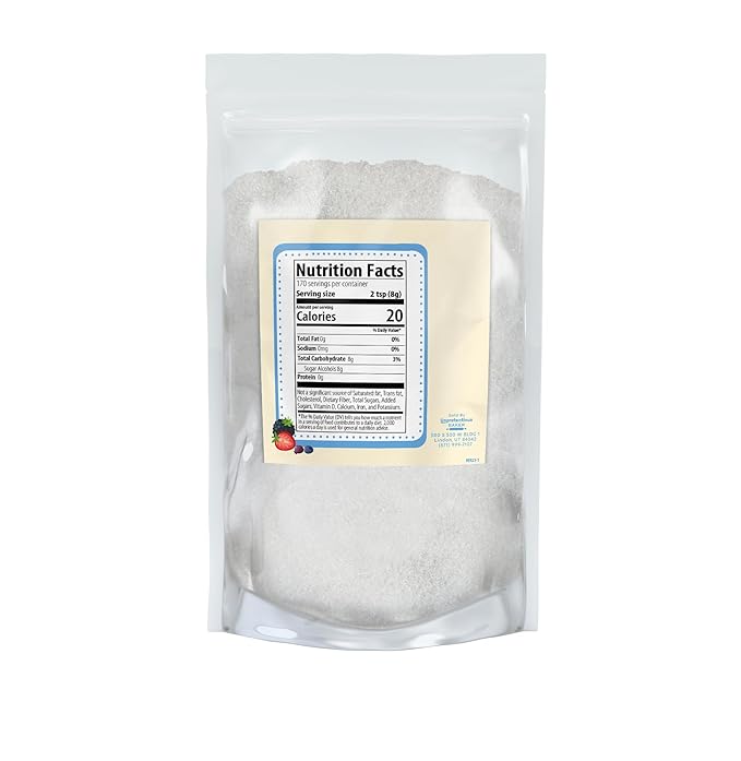 Unpretentious Xylitol Sweetener, 3 lb, Sugar Substitute, Low-Calorie Option, Heat Stable