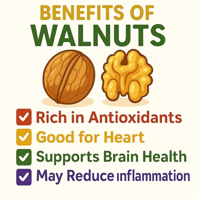 Crazy Nuts | California Grown Whole Walnuts In Shell, 5lb | Raw Walnuts Whole Bulk, Nuts in Shells