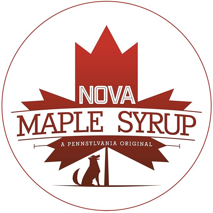 Nova Maple Candy - Pure Maple Syrup Sugar Leaf Candy (16 Ounces (1 Pound))