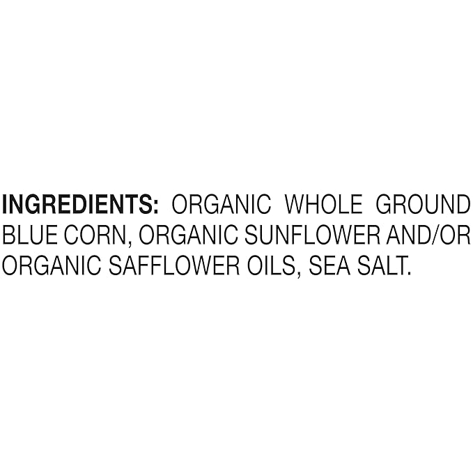 Late July Blue Corn Organic Tortilla Chips, 10.1 Oz Bag