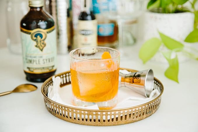 Portland Syrups Organic Cane Simple Syrup - Drink Mix for Exceptional Cocktails, Sugar for Drinks