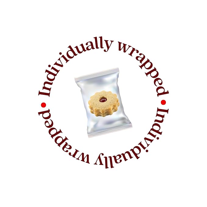 Sugar Free Cookies by Stern?™s Bakery | [10 Count] Strawberry Filled Linzer Tarts | Sugar Free