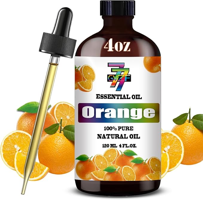 Orange Essential Oil (4 oz/120 ml) ??Orange Oils for Aromatherapy, diffusers, humidifiers, Home