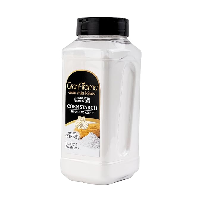 GranAroma Corn Starch, Neutral Flavor, Ideal for Thickening Sauces & Baking (1.25 Pound)