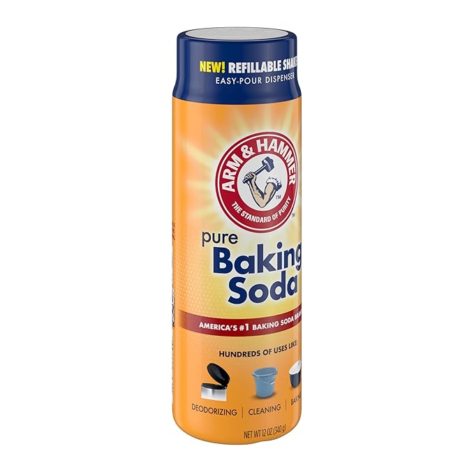 Arm & Hammer Pure Baking Soda Shaker - 12 Oz - (Pack of 6)