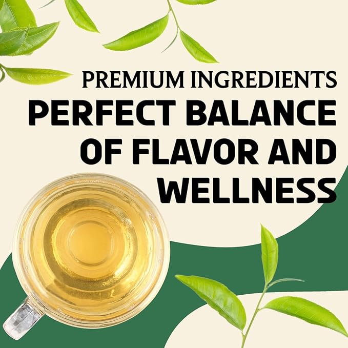 BREWIX, Green Tea Loose Leaf (50+ Cups, 3.53oz/100g) Gluten Free I High Elevation Grown Green Tea