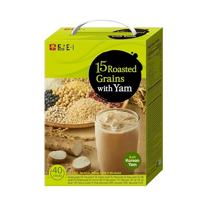 Damtuh Korean 15 Multi Mixed Roast Grain Powder Meal Replacement Shake – Healthy Breakfast Drink