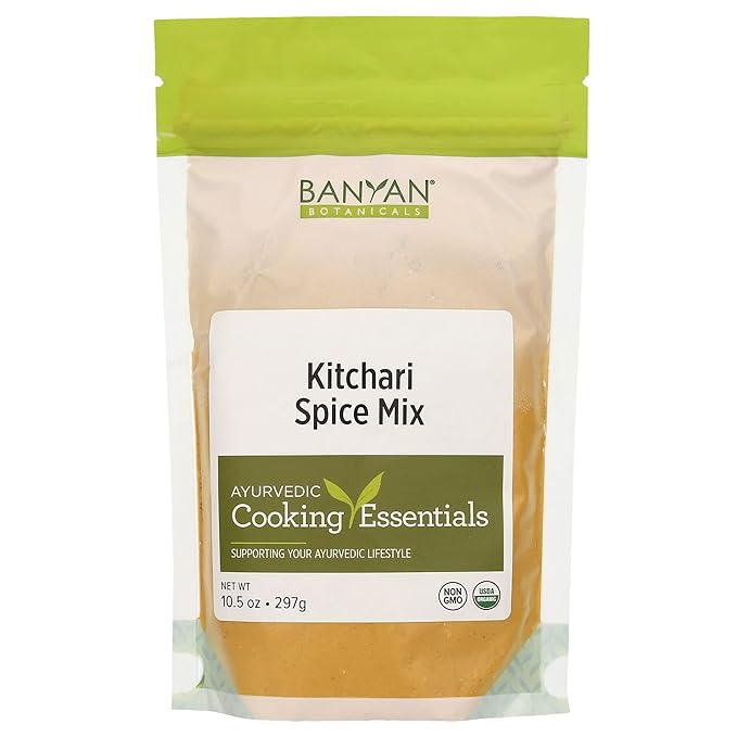Banyan Botanicals Kitchari Spice Mix – Ayurvedic Kitchari Seasoning Made with Organic Herbs &