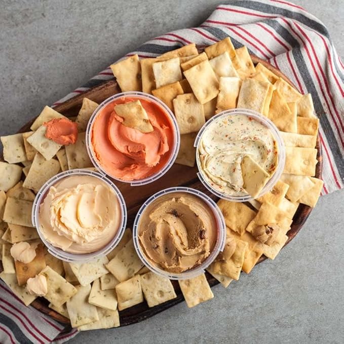 Di Bruno Bros Gourmet Cheese Spread & Crostini Sampler Gift Box: A Premium Mix of Italian Cheese