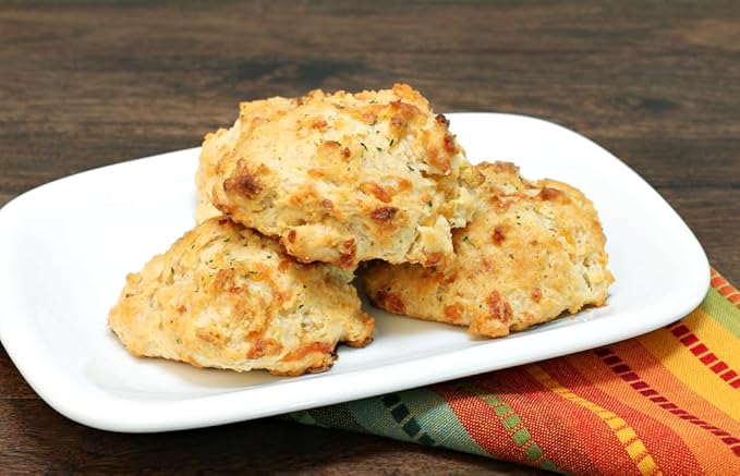 A Blend Above Cheesy Garlic Biscuit Mix - Easy to Bake, Makes 10 Biscuits, Breakfast Biscuits