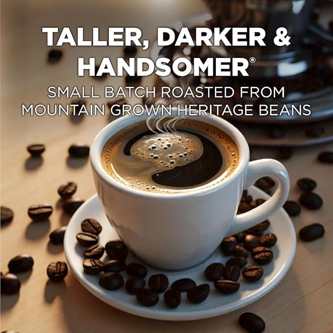 Maud's Organic Dark Roast Coffee Pods, 50 ct, Fair Trade & Single Origin Recyclable Single Serve