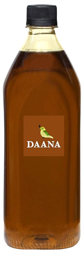 Daana Mustard Oil: CERTIFIED USDA ORGANIC, EXTRA VIRGIN, COLD PRESSED 34 Oz (Pack of 1)
