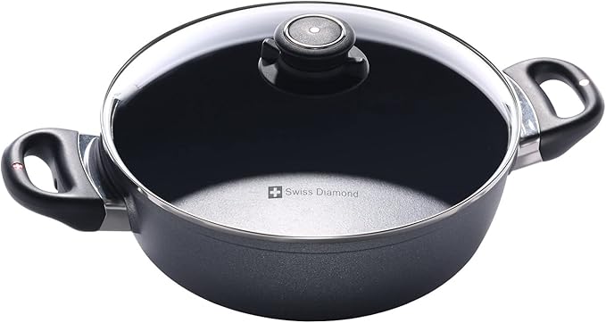 Swiss Diamond Nonstick Casserole - 3.2 qt (9.5")