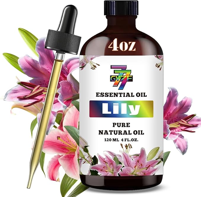 Lily Essential Oil (4 oz/120 ml) ??Lily Oils for Aromatherapy, diffusers, humidifiers, Home