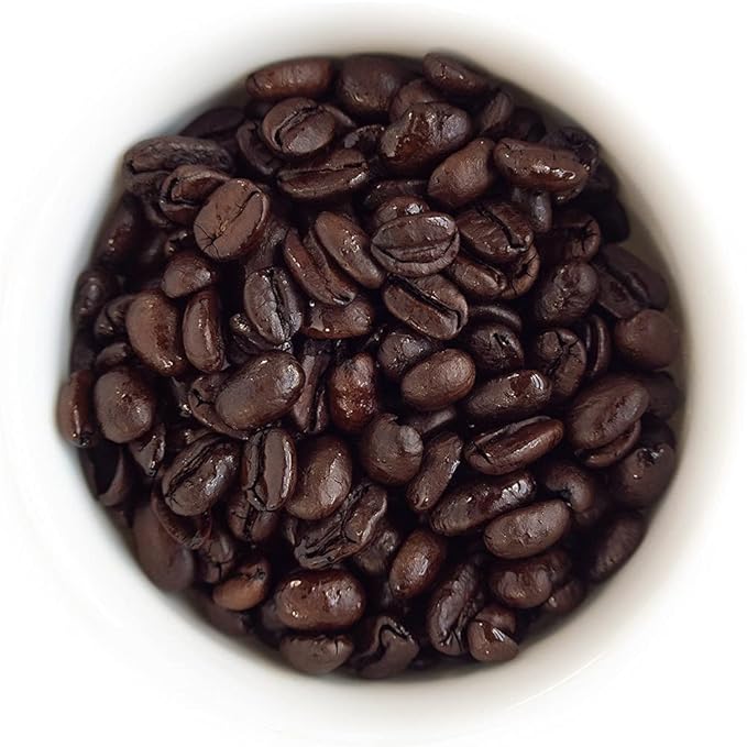 Fresh Roasted Coffee, Organic Black Knight | USDA Organic, Kosher | Dark Roast 5 lb (80 oz) Whole