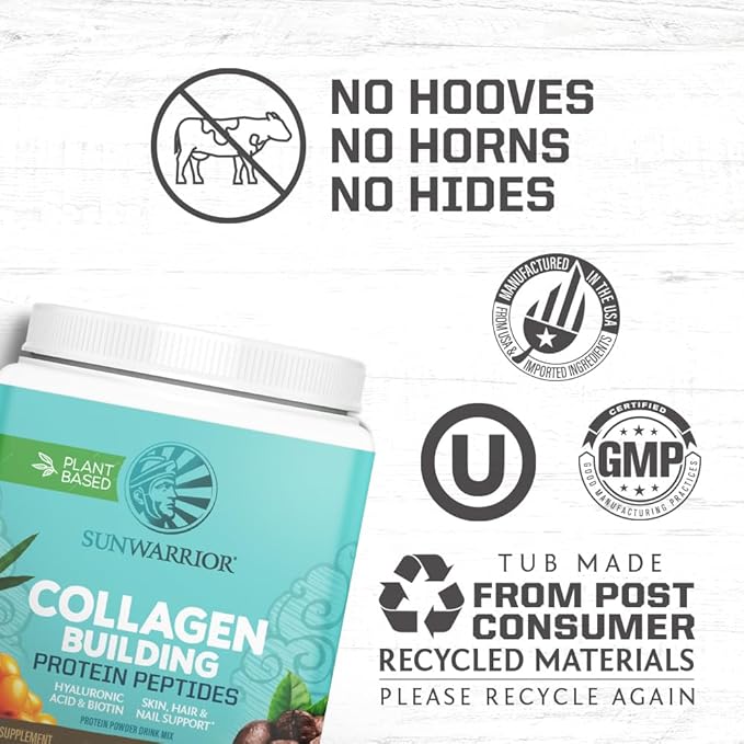 Vegan Collagen Protein Powder for Women Silica Plant Based Collagen Powder Coffee Flavor with Vegan