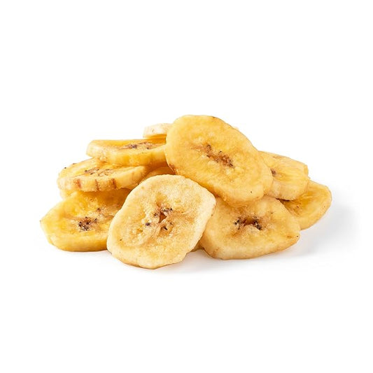NUTS U.S. - Banana Chips | Dried and Sweetened | All Natural | Vegetarian |Non GMO and Gluten Free