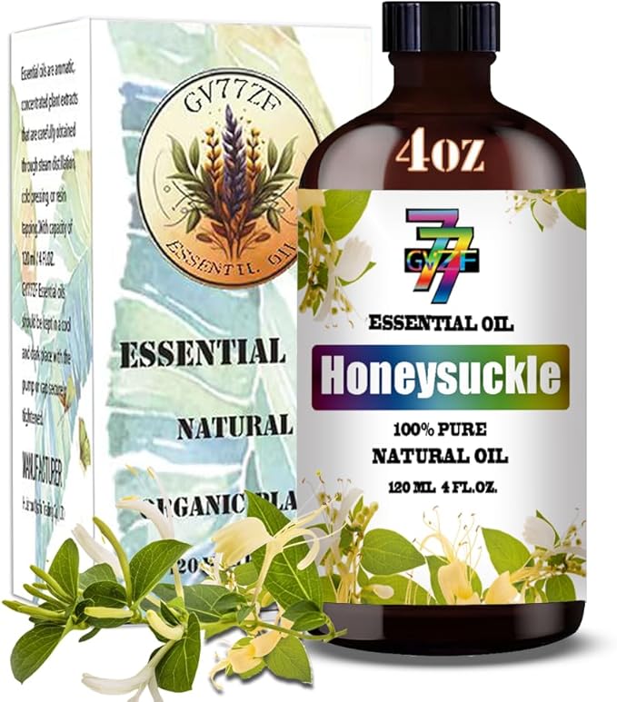 Honeysuckle Essential Oil (4 oz/120 ml) ??Honeysuckle Oils for Aromatherapy, diffusers