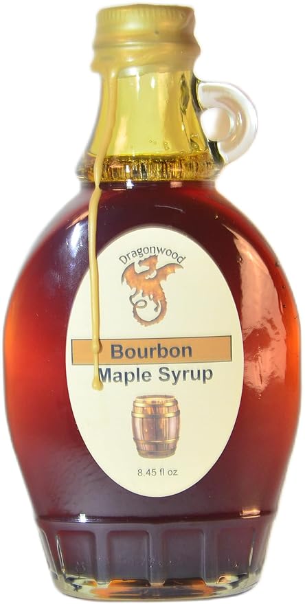 Bourbon Maple Syrup - For Pancakes and Waffles ??Made With Pure Maple Syrup And Dealcoholized