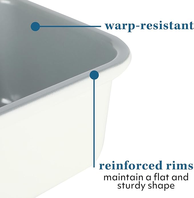 SUR LA TABLE Kitchen Essentials Bake Sale 9 X 5 Inch PFOA, PFAS, PTFE Free Nonstick Loaf Pan