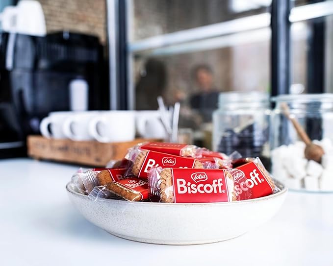 Lotus Biscoff Cookies – Caramelized Biscuit Cookies – 150 Cookies Individually Wrapped – Vegan, 0.2