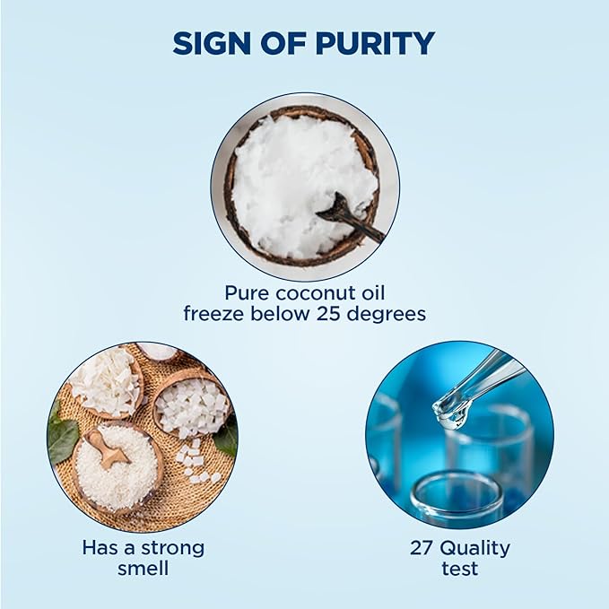 Parachute Coconut Oil| 100% Pure & Natural| Unrefined Coconut Oil| No Chemicals & Preservatives|
