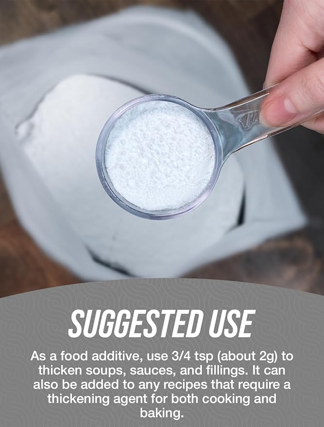 BulkSupplements.com Xanthan Gum Powder - Xanthan Gum Thickener, Xanthan Gum for Baking - Xanthan