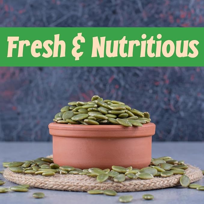 Sincerely Nuts Shelled Pepitas Pumpkin Seeds Salted (1 lb bag) | Delicious Nutrient Dense Low Carb