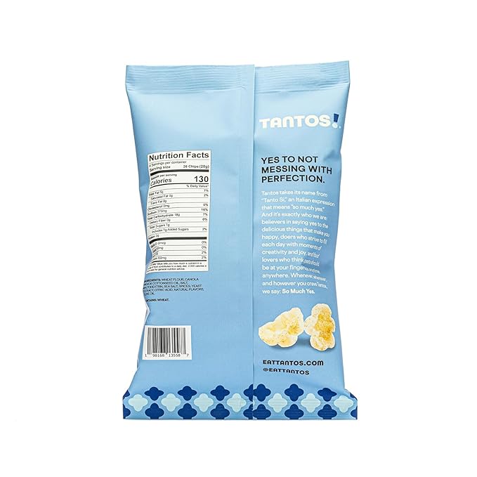 Tantos! Puffed Pasta Chips ??Healthy Pasta Snack by Top Chef Joe Sasto ??Plant-Based, Low Calorie