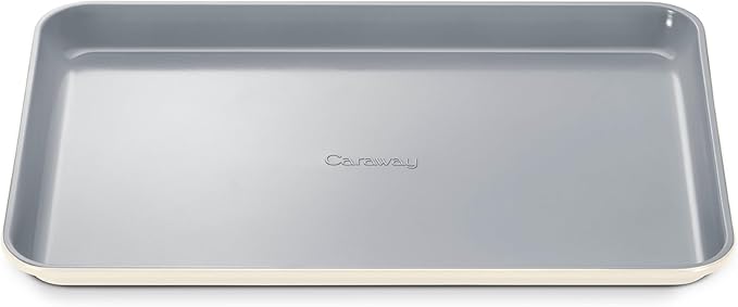 Caraway Non-Stick Ceramic Baking Sheet - Naturally Slick Ceramic Coating - Non-Toxic, PTFE & PFOA