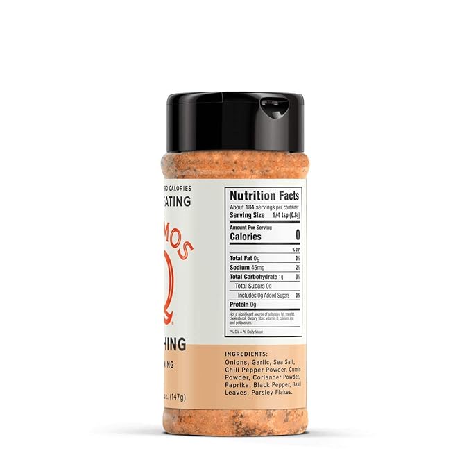 Kosmos Q Anything Seasoning, All-Purpose Spice Mix with Onion, Garlic, Paprika & Herbs, Sugar Free